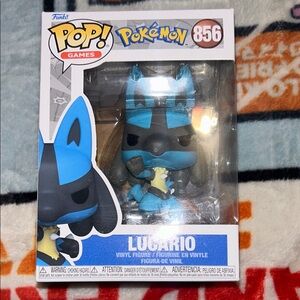 Funko Lucario Vinyl Figure in Blue and Black